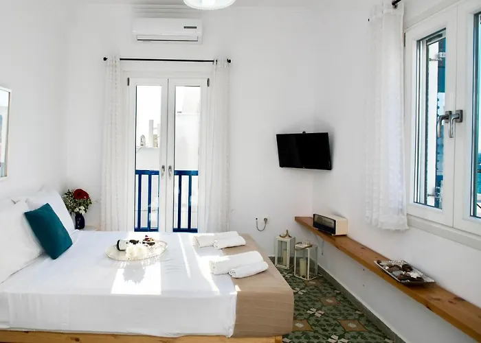 Tatil Evi Mykonos Panorama With Private Terrace & Sea View Mykonos Town