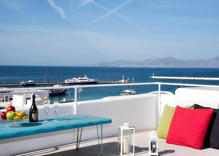 Mykonos Panorama With Private Terrace & Sea View Mykonos Town